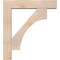 Ekena Millwork Westlake Block Smooth Bracket w/ Offset Brace, Douglas Fir, 7 1/2"W x 36"D x 40"H BKT0806X36X40WTL05SDF - alternate 3